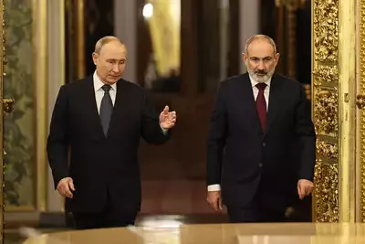 Владимир Путин и Никол Пашинян
